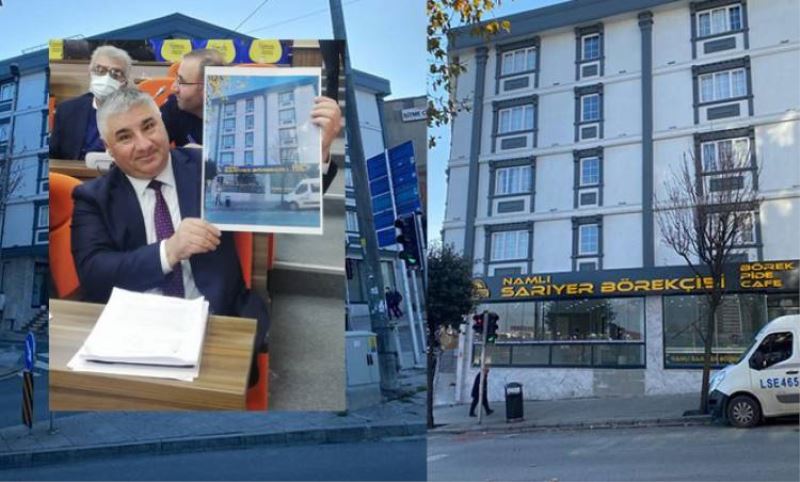 AKP'li Esenler Belediyesi'nin TÜRGEV'e bedelsiz verdigi bina, börekçiye kiralanmis