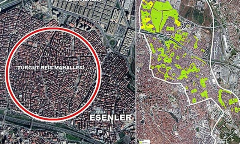 Bakanlik onayladi: Esenler'de 155 bin kisi yer degistirecek