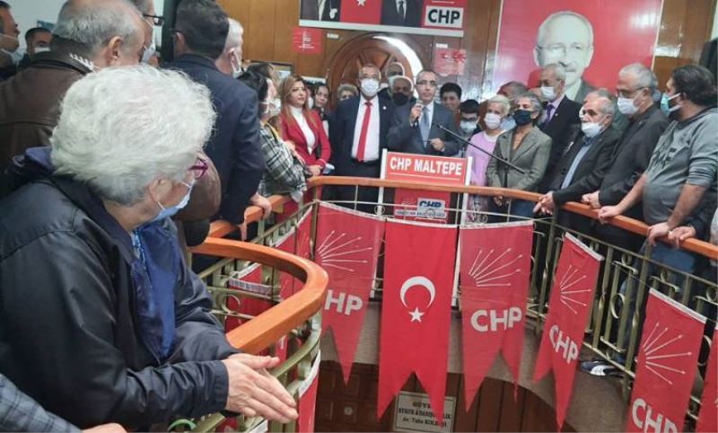 Bülent Tufan CHP Maltepe Ilçe Baskanligi'na Aday oldu.