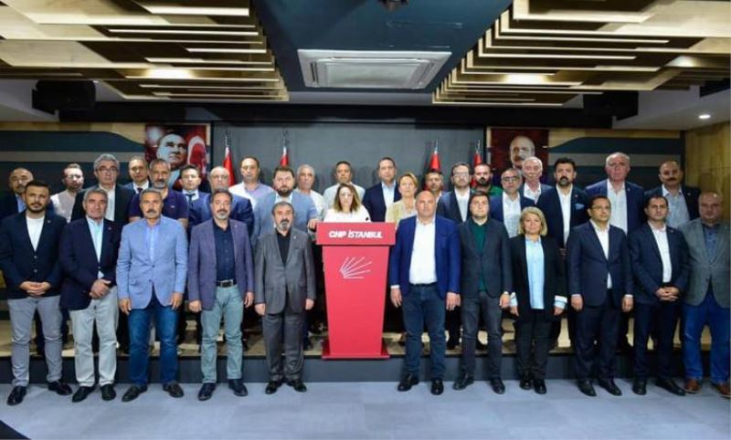 CHP'li 39 ilçe baskanindan ortak açiklama: Kaftancioglu, sonuç ne olursa olsun partimizin Istanbul Il Baskani’dir