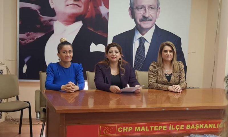 CHP Maltepe Kadin Kollarindan 5 Aralik Seçme Seçilme Hakki Mesaji