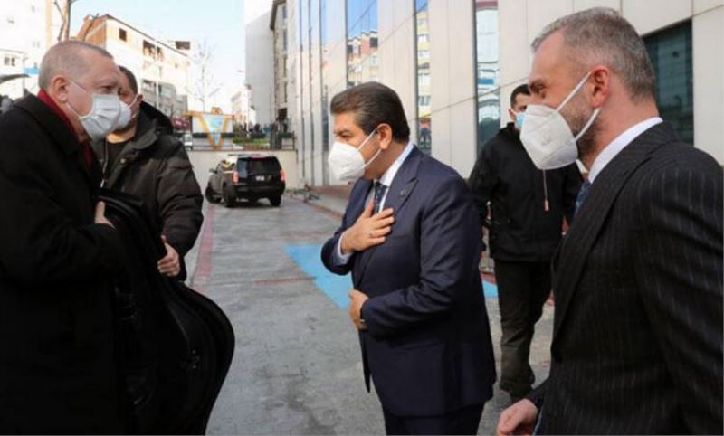 Cumhurbaskani Erdogan Esenler Belediyesini ziyaret etti
