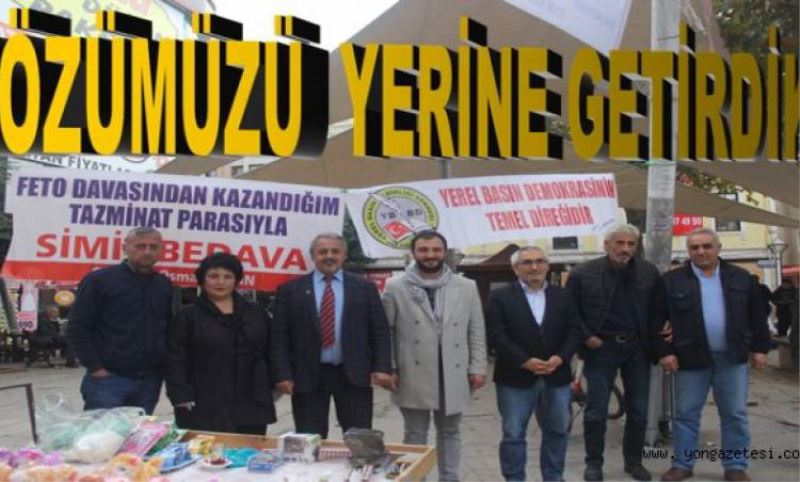 FETÖ davasindan kazandigi Tazminat parasiyla simit dagitti..