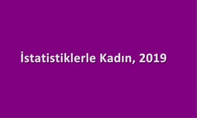 Istatistiklerle Kadin, 2019