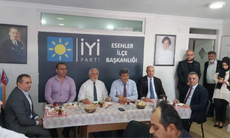 Iyi Parti Kayseri Milletvekili Dursun Atas, “Esenler halki gerçekten mutsuz”