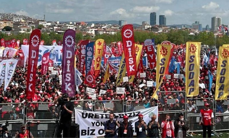 Istanbul Maltepe’deki 1 Mayis mitinginde on binler bulustu; 'Bu düzeni birlikte degistirecegiz...'