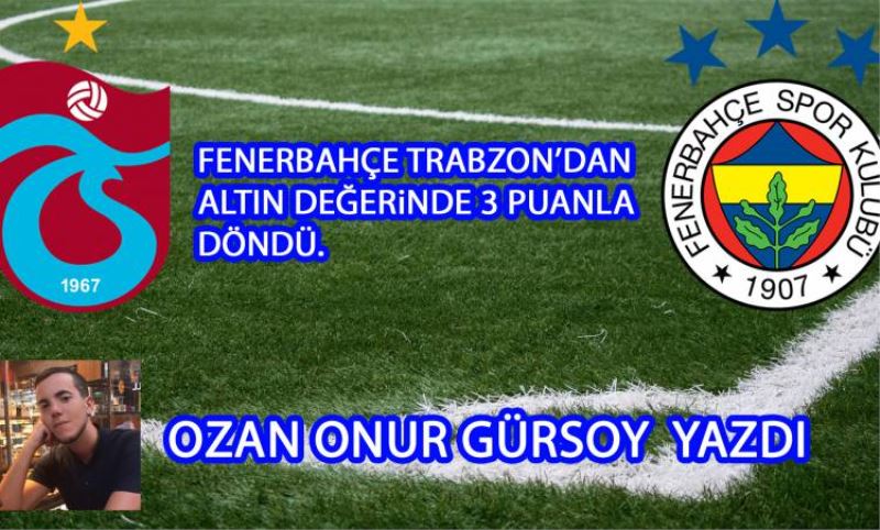 Trabzonspor-Fenerbahçe Maçi Hakkinda Her Sey